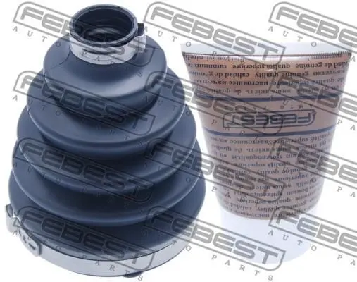 Пильовик ШРКШ зовн. (27x90x124) Camry/Cruze/Journey/Sorento/MB GL-ML 1.3-2.0 01- PVC FEBEST 2117P-CA223 (фото 1)