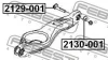 Болт регулювання развала Focus/C-Max 03-07 FEBEST 2129-001 (фото 2)