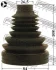 Пильовик ШРКШ внутр. (26.5x84x108) Audi/VW/Skoda/Seat 05-10 NBR FEBEST 2315-TATT (фото 2)