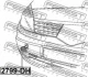 Буксирний крюк VOLVO S60/V60/V70/XC60/XC70/XC90 08-18 FEBEST 2799-DH (фото 2)