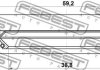 Сальник приводу 38.8x59.2x11.2x18.8 LAND CRUISER PRADO 2.7-4.0 02-10 FEBEST 95HBS-40591119R (фото 2)