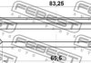 Сальник приводу 65.5x83.25x8x8 CADDY 15-/OCTAVIA 1.2-2.0 04-13 FEBEST 95IEY-67830808C (фото 2)