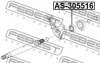 Підшипник піввісі (30x55x16.5) Opel Astra H/J 05-15 FEBEST AS-305516 (фото 2)