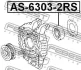 Підшипник генератора (кульковий) 17X47X14 VW/OPEL/MAZDA/FORD FEBEST AS-6303-2RS (фото 2)