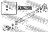 Хрестовина карданного валу зад. PAJERO 1.8-2.0 99-07 (27X75.5) FEBEST ASM-H77R (фото 2)
