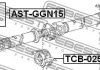 Хрестовина карданого валу (29x48/78) LAND CRUISER/LEXUS LX 4.0-4.5-4,7-5,7 FEBEST AST-GGN15 (фото 2)