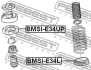 Проставка пружини зад. нижня BMW E39/E60 96-10 FEBEST BMSI-E34L (фото 2)