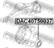 Підшипник маточини перед. Ford Mondeo III/Jaguar X-Type 00-09 FEBEST DAC40750037 (фото 2)