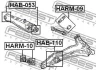 Сайлентблок важеля (к-кт) Honda CR-V 97-03 FEBEST HARM-09 (фото 2)