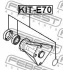 Підшипник піввісі кульковий (рем-кт) 35X62X14 BMW TOURING 2.0-3.0 00-13 FEBEST KIT-E70 (фото 2)