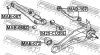 Сайлентблок задньої поперечної тяги Lancer 00-09 FEBEST MAB-088Z (фото 2)