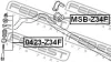 Втулка стабілізатора перед. Mitsubishi Colt VI 04-12 (26mm) FEBEST MSB-Z34F (фото 2)