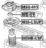 Пильник амортизатора перед. Lancer 00-09 FEBEST MSHB-CSF (фото 2)