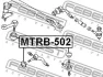 Пильник наконечника рульової тяги Pajero 91-04 FEBEST MTRB-502 (фото 2)
