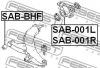 Сайлентблок переднього важеля (зад./низ.) Л. Legacy/Impreza/Forester -08 FEBEST SAB-001L (фото 2)