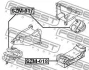 Подушка двигуна задня Grand Vitara/Escudo 06- FEBEST SZM-018 (фото 2)