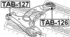 Сайлентблок переднього важеля (спереду) RAV 4 00-05 FEBEST TAB-127 (фото 2)