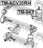 Подушка двигуна Camry 01-06 Пр. FEBEST TM-ACV30RH (фото 2)
