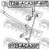 Втулка стабілізатора (к-кт) RAV 4 05-13 FEBEST TSB-ACA38F-KIT (фото 2)