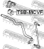 Втулка стабілізатора пер. Camry 96-01 FEBEST TSB-MCVF (фото 2)
