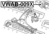 Сайлентблок переднього важеля (зад.) Audi A3/Passat B6/B7 05-13 FEBEST VWAB-009X (фото 2)