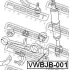 Пильник шарової опори Audi A4/Passat 01-08 FEBEST VWBJB-001 (фото 2)