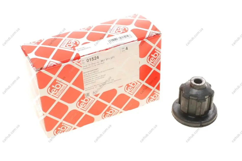 Сайлентблок балки (задньої) VW Polo 81-94 FEBI BILSTEIN 01524 (фото 1)