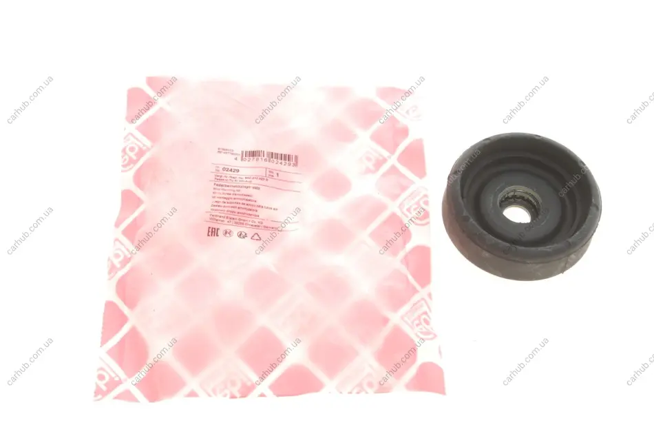 Подушка амортизатора (переднього) + підшипник VW Passat 73-88 FEBI BILSTEIN 02429 (фото 1)