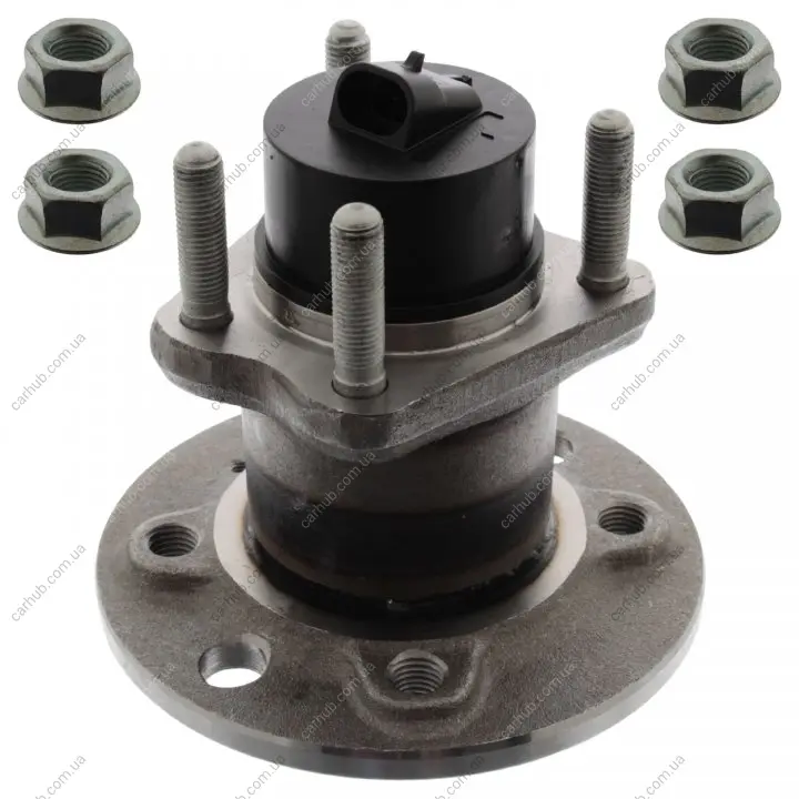Підшипник маточини (задньої) Opel Astra F/G/Combo/Vectra A 88- FEBI BILSTEIN 02843 (фото 1)