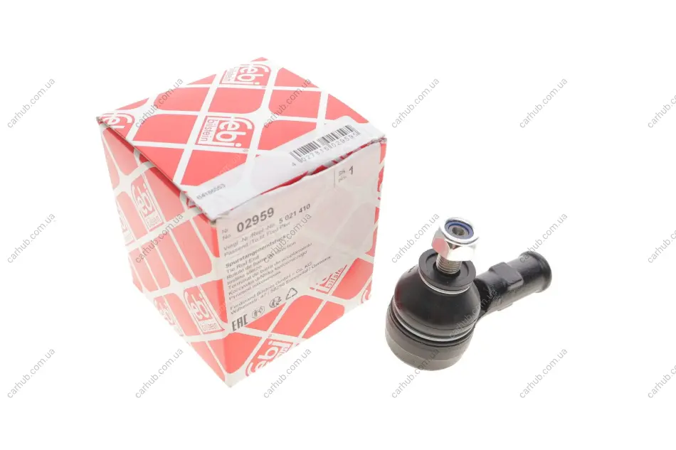 Наконечник тяги рульової Ford Escort 68-90/Fiesta 76-96/Orion 83-90/Capri 74-77 FEBI BILSTEIN 02959 (фото 1)