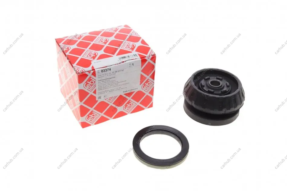 Подушка амортизатора (переднього) + підшипник Opel Omega A/B/Senator B 1.8-3.2 86-03 FEBI BILSTEIN 03374 (фото 1)