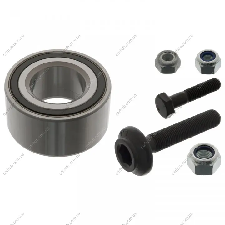 Підшипник маточини (передньої) Audi 80/90 88-96 (39x75x37) (к-кт) FEBI BILSTEIN 03625 (фото 1)