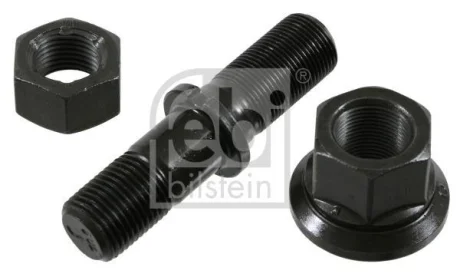 Шпилька колеса M22x1,5 2 x46/49/97мм (довжина різьби 25/37мм, Сталь / фосфатований) FEBI BILSTEIN 05207