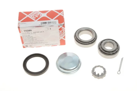 Підшипник маточини (задньої) Audi 80/100/A4/A6 (к-кт) FEBI BILSTEIN 05386