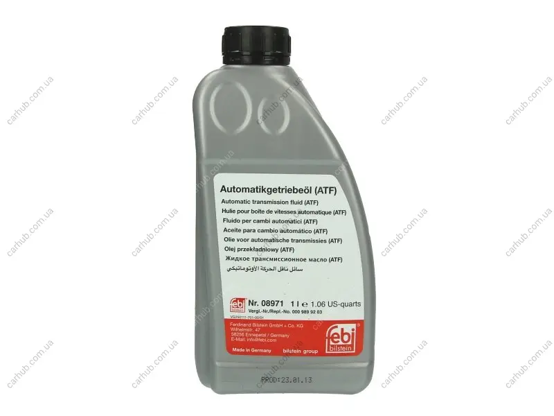 Рідина ГПК/АКПП Dextron II (червона) (1L) ATF FEBI BILSTEIN 08971 (фото 1)