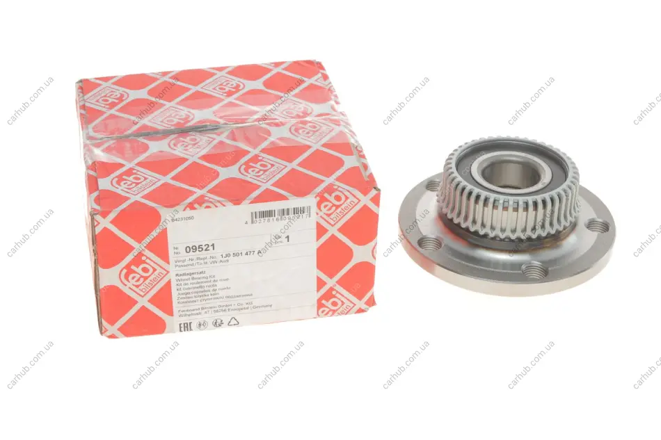 Підшипник маточини (задньої) VW Golf IV/Skoda Octavia 97- 10 FEBI BILSTEIN 09521 (фото 1)