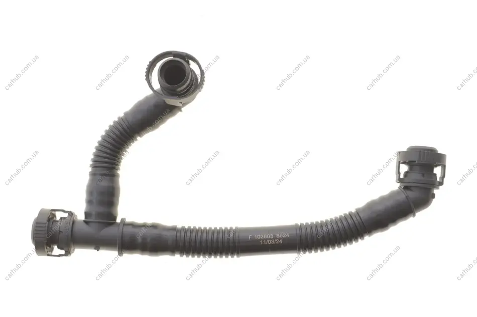 Патрубок вентиляції картера BMW 3 (E90)/5 (E60)/7 (E65) 2.5i/3.0si 04-11 N52 FEBI BILSTEIN 102603 (фото 1)
