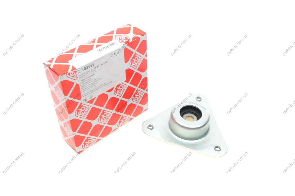 Подушка амортизатора (переднього) Smart Forfour/Fortwo 0.9/1.0 14- FEBI BILSTEIN 103111 (фото 1)