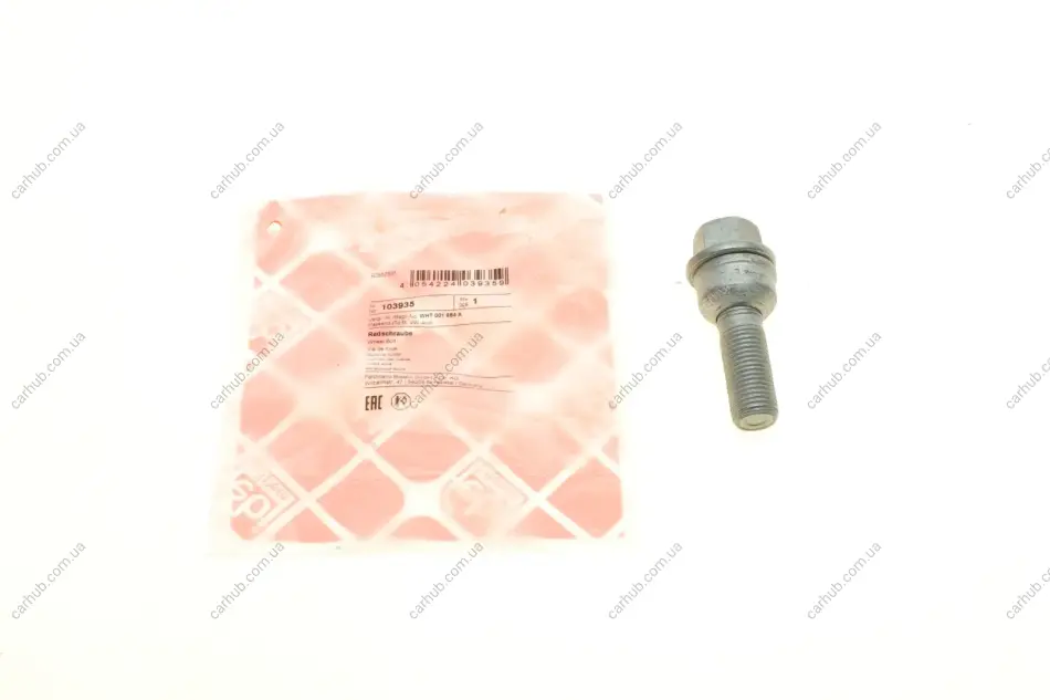 Болт колеса VW Amarok/Crafter/T5/T6 09- (M14x1.5) FEBI BILSTEIN 103935 (фото 1)