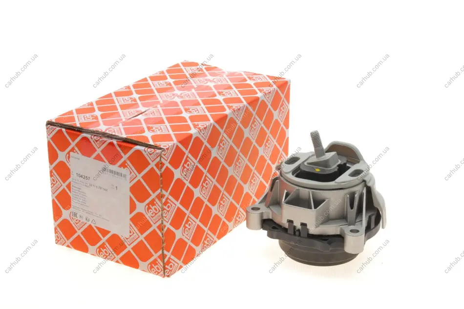 Подушка двигуна (R) BMW 3 (F30)/4 (F32) 13- (N55) FEBI BILSTEIN 104257 (фото 1)