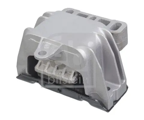 Подушка двигуна передн лів, гумово-металев. AUDI A3 SEAT LEON, TOLEDO II SKODA OCTAVIA I VW BORA, BORA I, GOLF IV, NEW BEETLE 1.8-3.2 12.96-12.14 FEBI BILSTEIN 104444 (фото 1)