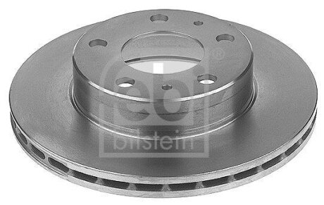 Диск гальмівний (передній) Citroen Jumper/Fiat Ducato/Peugeot Boxer 1.8t 94- (300x24) (вентильований) FEBI BILSTEIN 10565