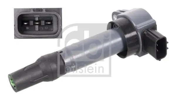 Котушка запалювання MITSUBISHI COLT CZC VI, COLT VI SMART FORFOUR 1.1/1.3/1.5 01.04-06.12 FEBI BILSTEIN 106151 (фото 1)
