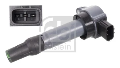 Котушка запалювання MITSUBISHI COLT CZC VI, COLT VI SMART FORFOUR 1.1/1.3/1.5 01.04-06.12 FEBI BILSTEIN 106151