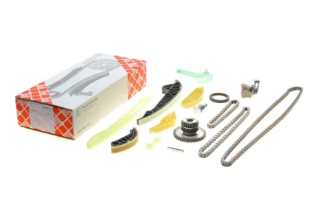 Комплект ланцюга ГРМ Audi A3/A4/Skoda Octavia/Superb/VW Golf 1.8-2.0TFSI 04-15 (96 ланок) FEBI BILSTEIN 106513