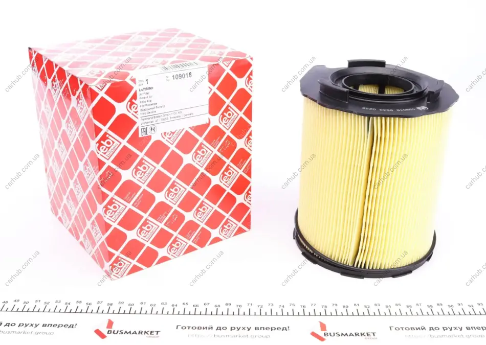 Фільтр повітряний MB (W176/C117/X156) 13- FEBI BILSTEIN 109016 (фото 1)