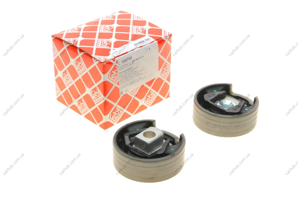 Подушка двигуна VW Caddy 2.0TDI/1.5TSI 20-/Golf/Passat 1.4TSI/2.0TDI 14- (к-кт 2шт.) FEBI BILSTEIN 109702 (фото 1)