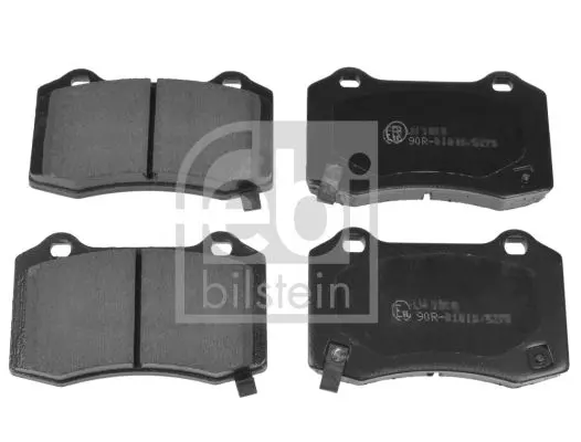 Комплект гальмівних колодок задн, CADILLAC CTS, CTS SPORT, STS CHEVROLET CAMARO CHRYSLER 300C DODGE CHALLENGER, CHARGER, DURANGO JEEP GRAND CHEROKEE, GRAND CHEROKEE III 2.7-Electric 09.04- FEBI BILSTEIN 116382 (фото 1)