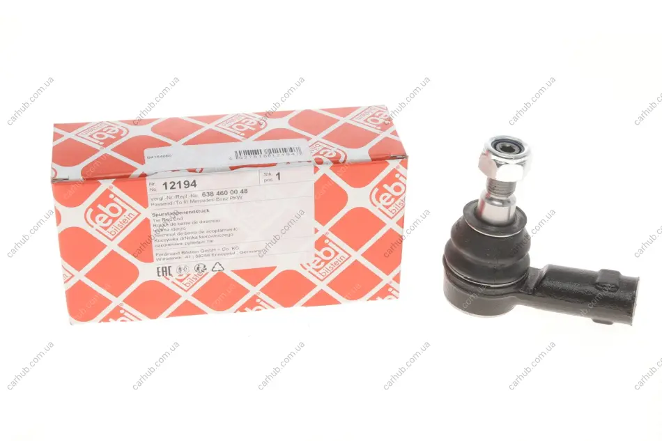 Наконечник тяги рульової MB Vito (W638) 96-03 FEBI BILSTEIN 12194 (фото 1)