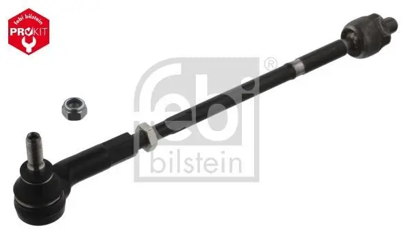 Рульова тяга(з наконечником) прав AUDI A3 SEAT LEON, TOLEDO II SKODA OCTAVIA I VW BORA, BORA I, GOLF IV, NEW BEETLE 1.4-3.2 09.96-12.14 FEBI BILSTEIN 14168 (фото 1)